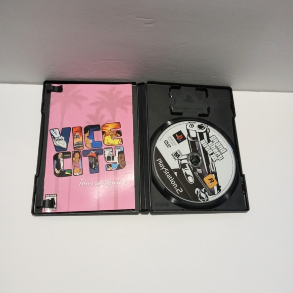 Grand Theft Auto:Vice City Sony PlayStation 2, 2002 Complete Map & Tourist Guide - Picture 2 of 2
